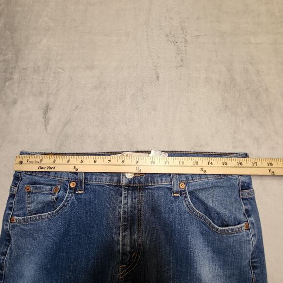 Vintage Levi's 515 Jeans Womens 14 Long Blue Nouveau Boot Cut Stretch Denim 00s - Picture 9 of 11